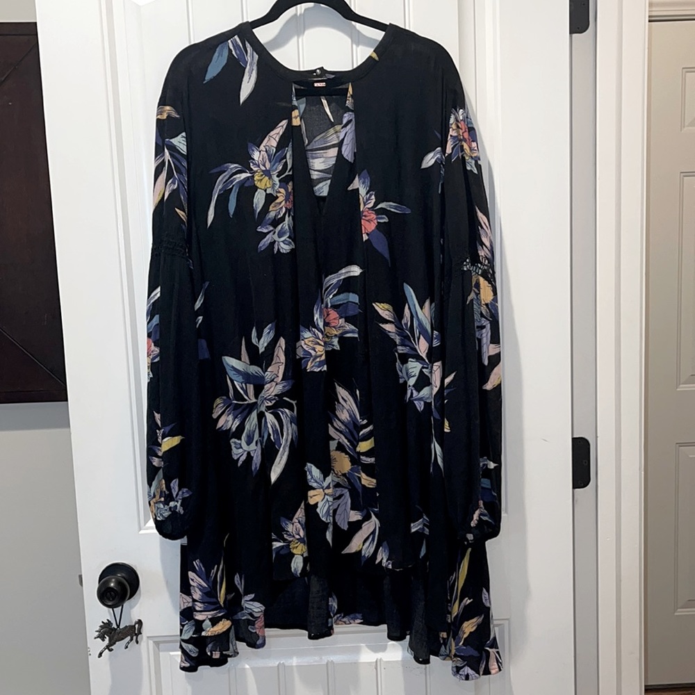 Free People swing tunic/dress size large